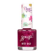 Nagellak transparant roze glitter - SOUZA 106997